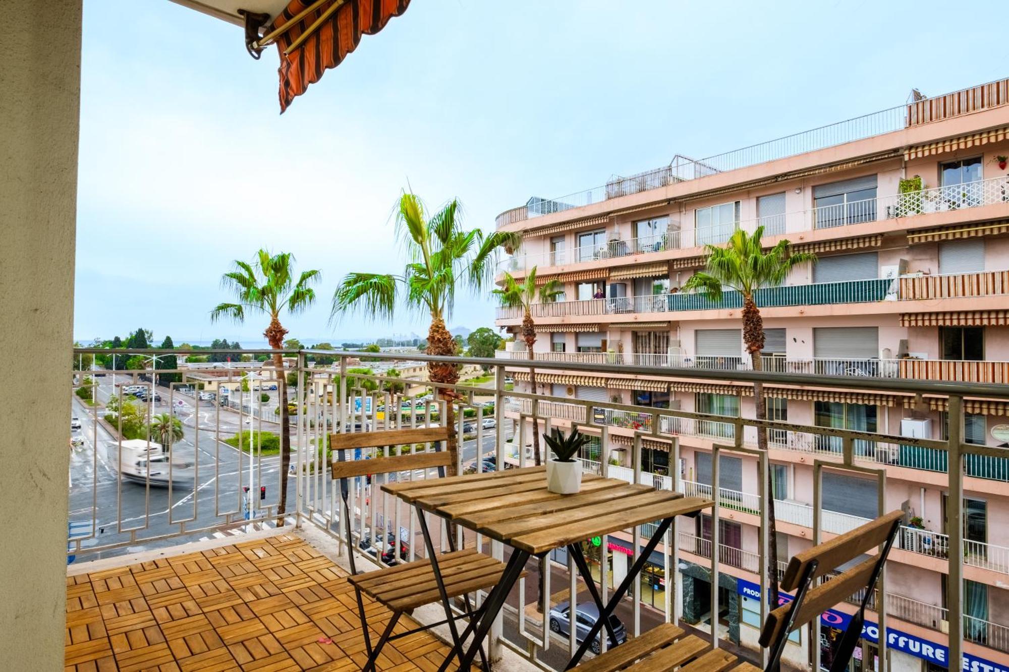 Apartmán Le Millesime ~ Vue ~ Balcon ~ Parking Cagnes-sur-Mer Exteriér fotografie